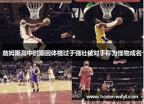 詹姆斯高中时期因体格过于强壮被对手称为怪物成名