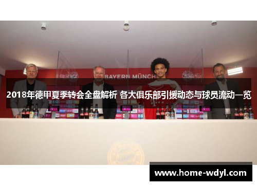 2018年德甲夏季转会全盘解析 各大俱乐部引援动态与球员流动一览