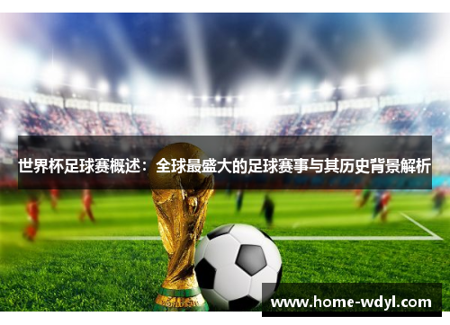 世界杯足球赛概述：全球最盛大的足球赛事与其历史背景解析