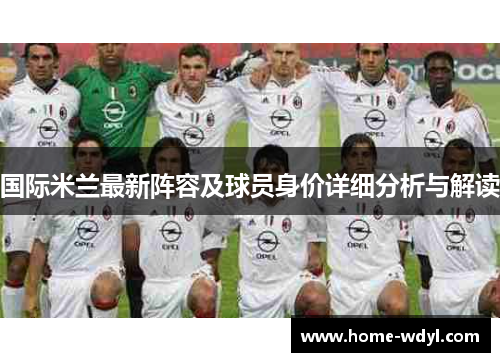 国际米兰最新阵容及球员身价详细分析与解读